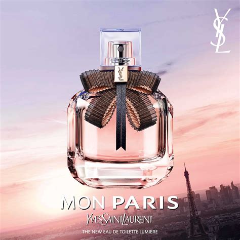 yves saint laurent mon paris lumière|ysl mon paris perfume sample.